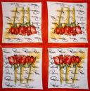 490 Rosen - 3-lagig (creme) - Ambiente